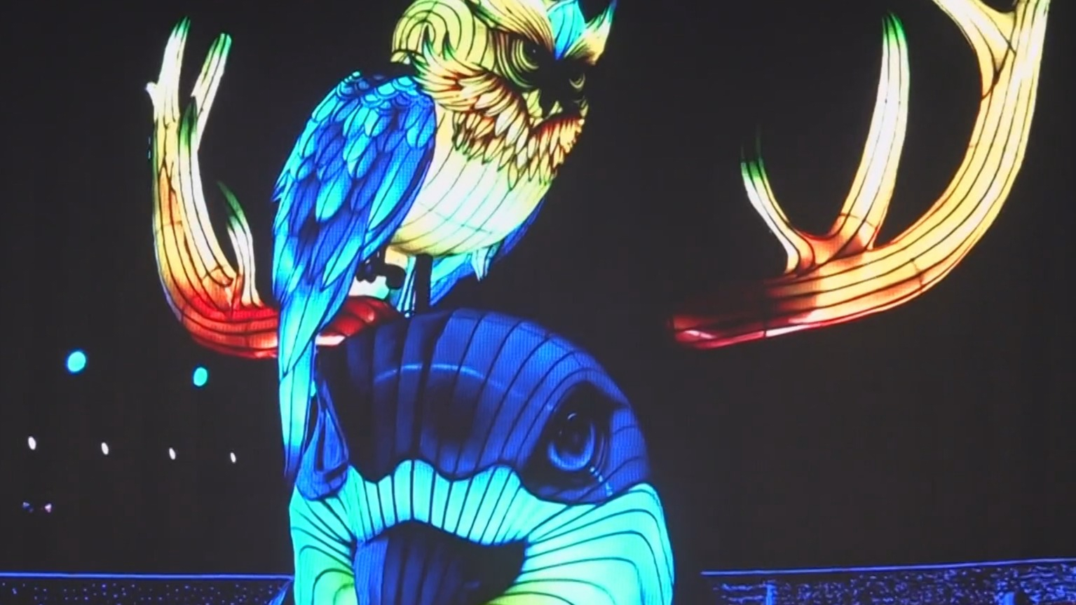 节日夜京城的光影魅力