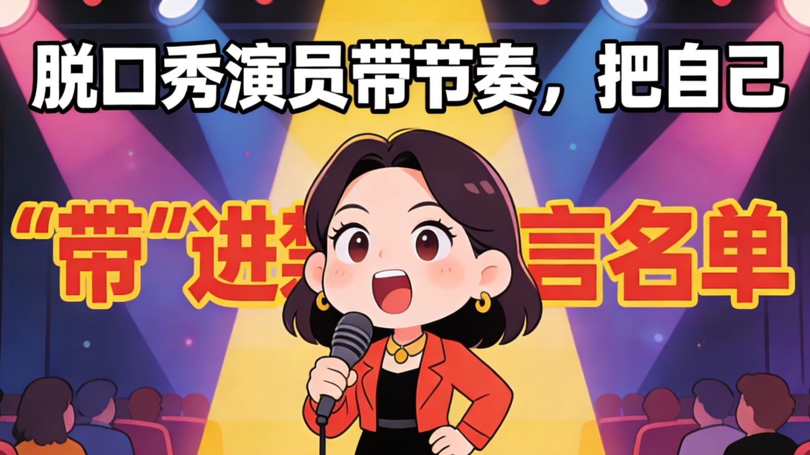 脱口秀演员带节奏,把自己“带”进禁言名单 脱口秀演员带节奏,把自己“带”进禁言名单