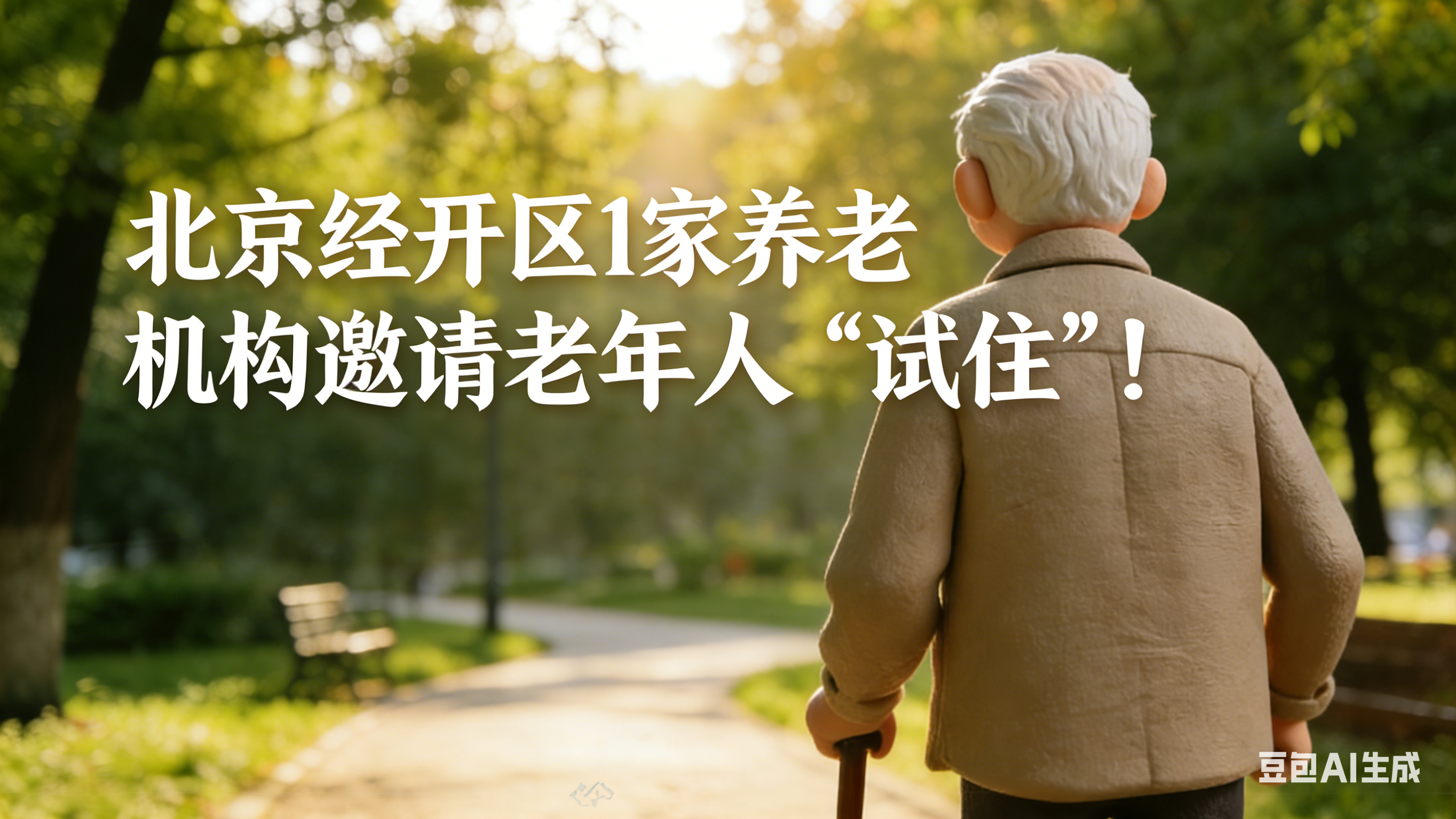 北京经开区1家养老机构邀请老年人“试住”！