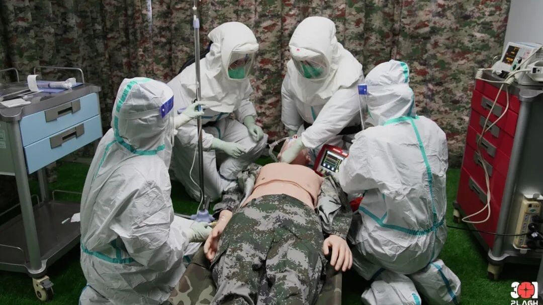 解放军总医院,开训! 解放军总医院,开训!