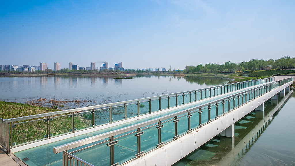 亦庄半马起点藏着宝藏公园！生态+科技双在线