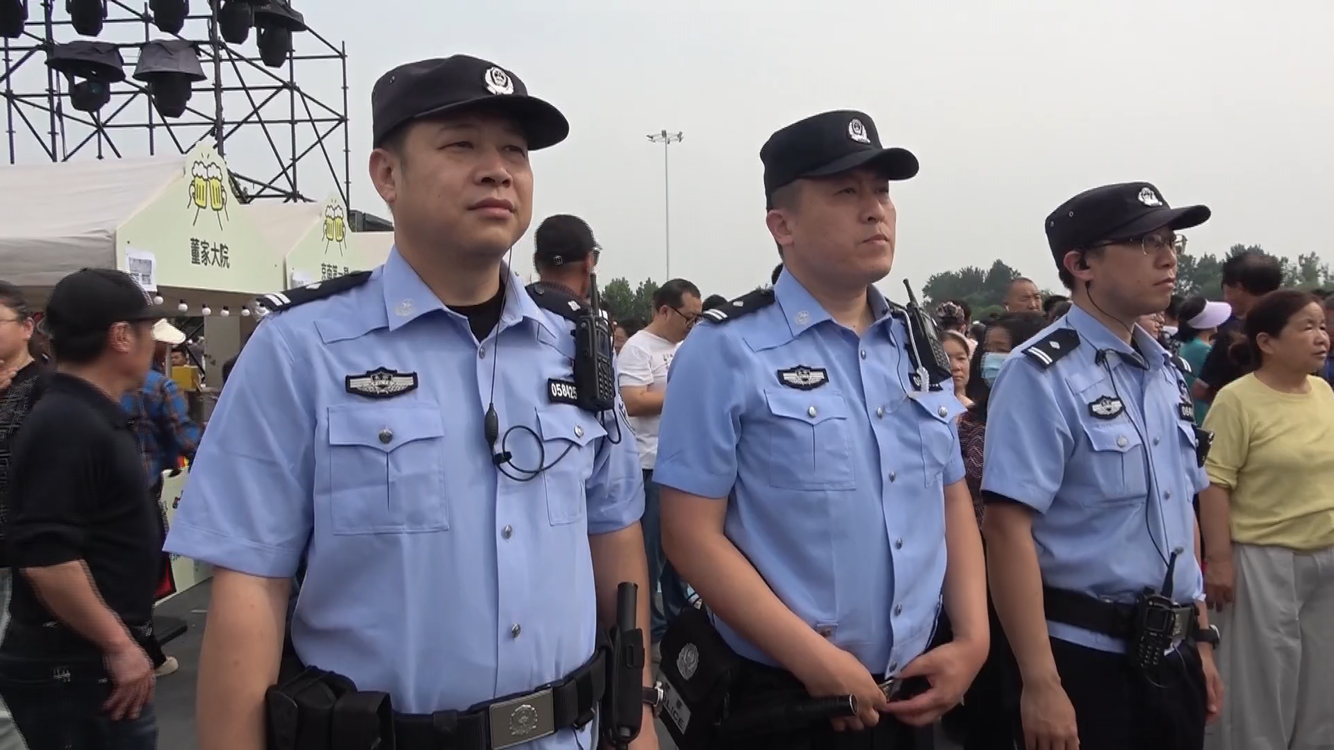 大兴警方护航第38届北京大兴西瓜节 大兴警方护航第38届北京大兴西瓜节