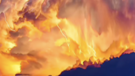 祁连山雷暴延时太震撼了