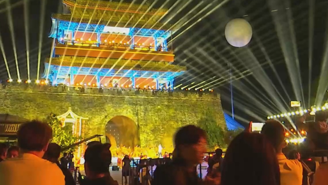 我们的节日-中秋节丨“居庸山月”晚会 点亮夜长城