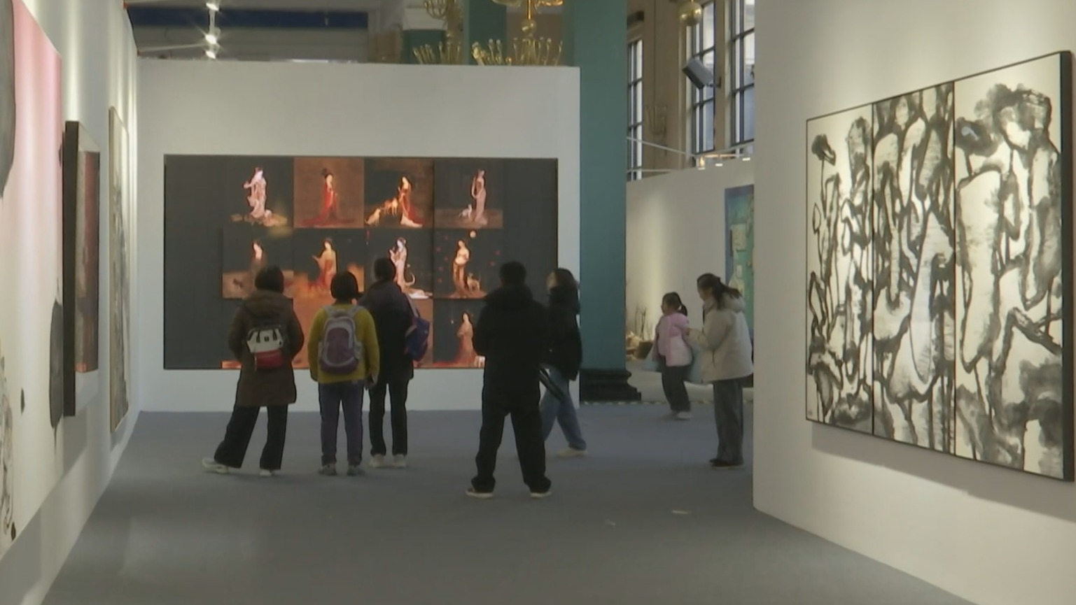 北京国际美术双年展：艺术家画笔下的“共生”图景