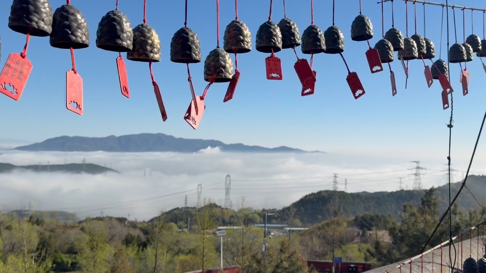 京西福地门头沟再现云海景观 京西福地门头沟再现云海景观