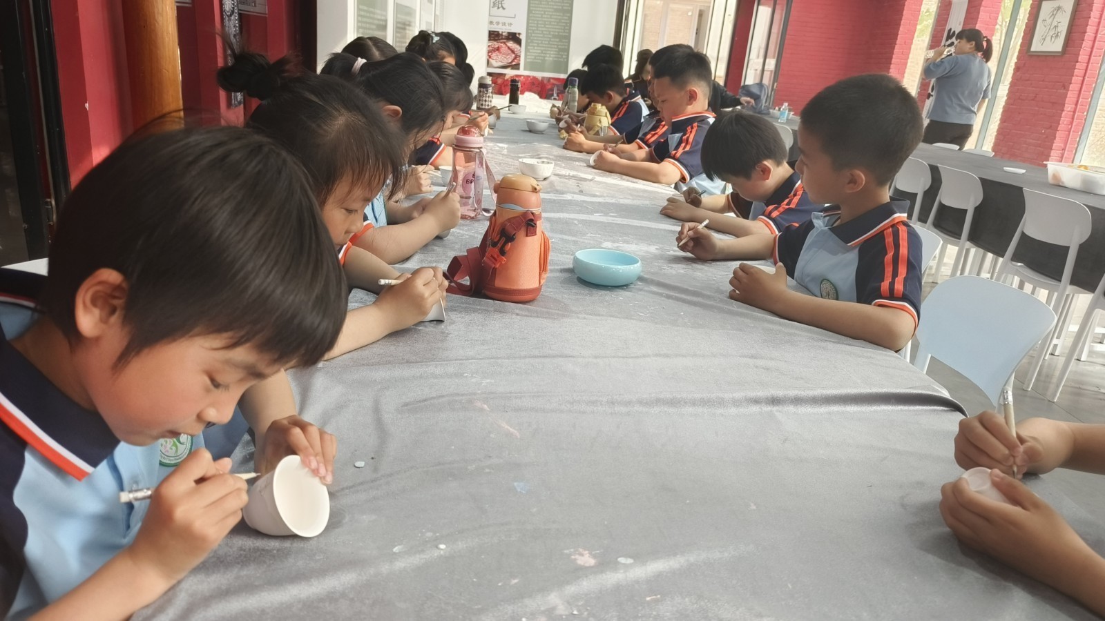 北京平谷：美育文化园成社会大课堂新地标 千名学子体验非遗魅力