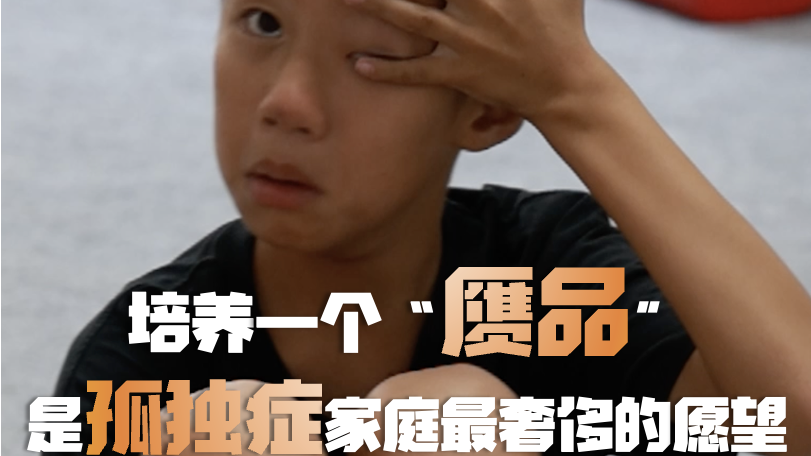 培养一个“赝品”，是孤独症家庭最奢侈的愿望