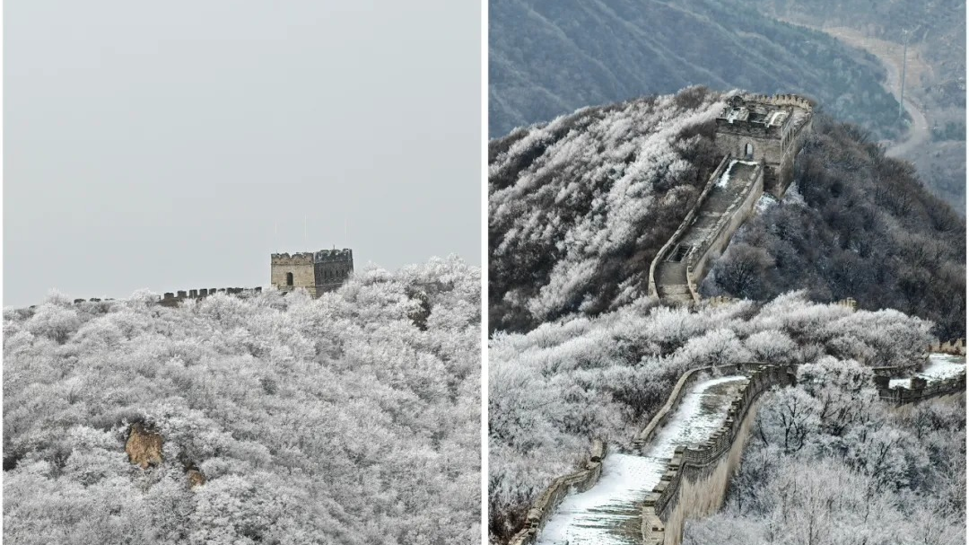 北京这里，绝美雾凇！新一周春天的脚步更近！