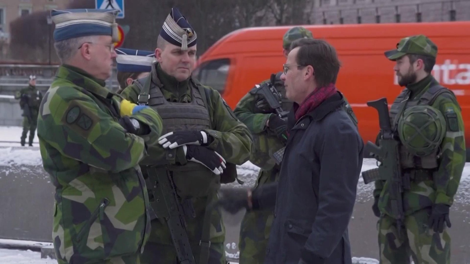 瑞典:不排除向乌克兰派兵 瑞典:不排除向乌克兰派兵