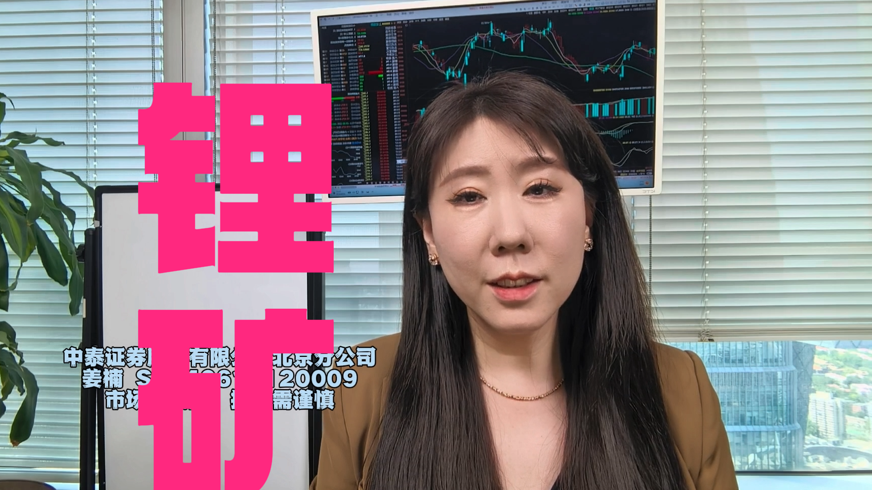 姜楠：锂矿板块值得关注