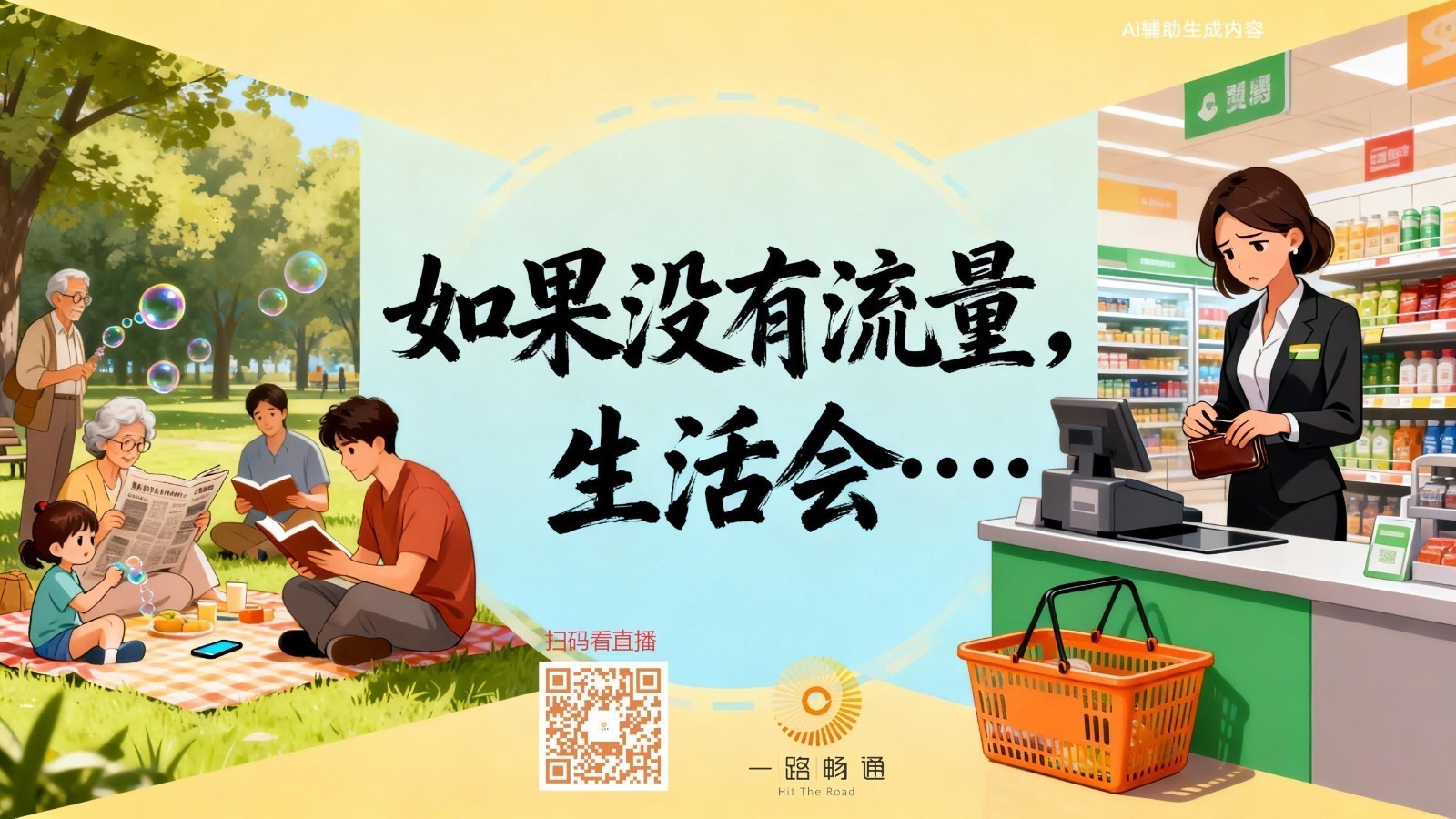 如果没有流量，生活会……